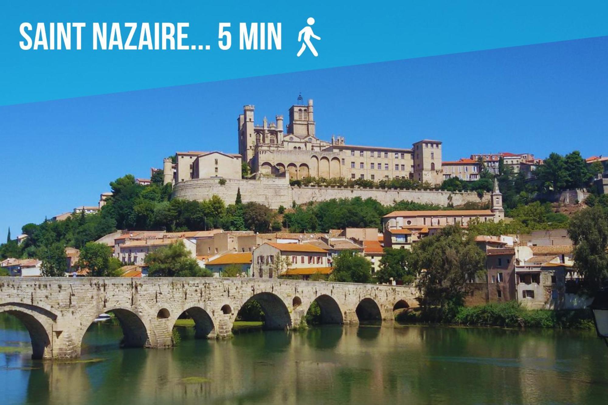 Cozy - Centre Historique - Gare A Proximite - Grande Terrasse Apartment Beziers